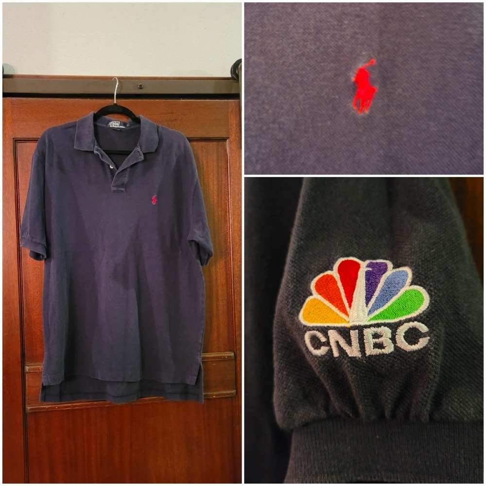 Polo by Ralph Lauren w/ CNBC sleeve patch